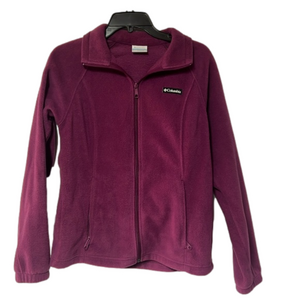 Women’s Columbia full zip jacket purple size M super comfy cozy‎ warm